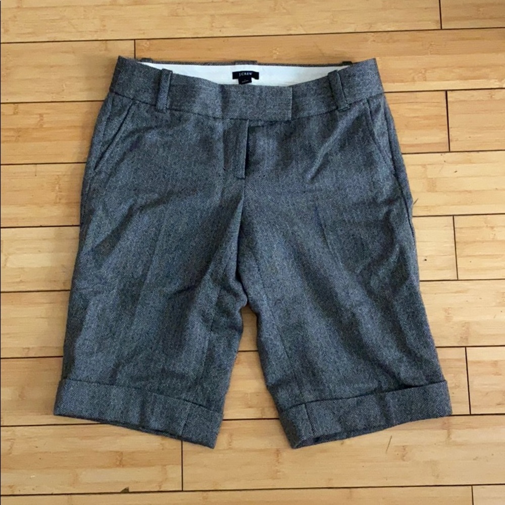 City Fit J.Crew Suiting Shorts